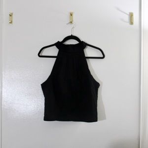 NWOT Anthropologie Sleeveless Zip Back Top